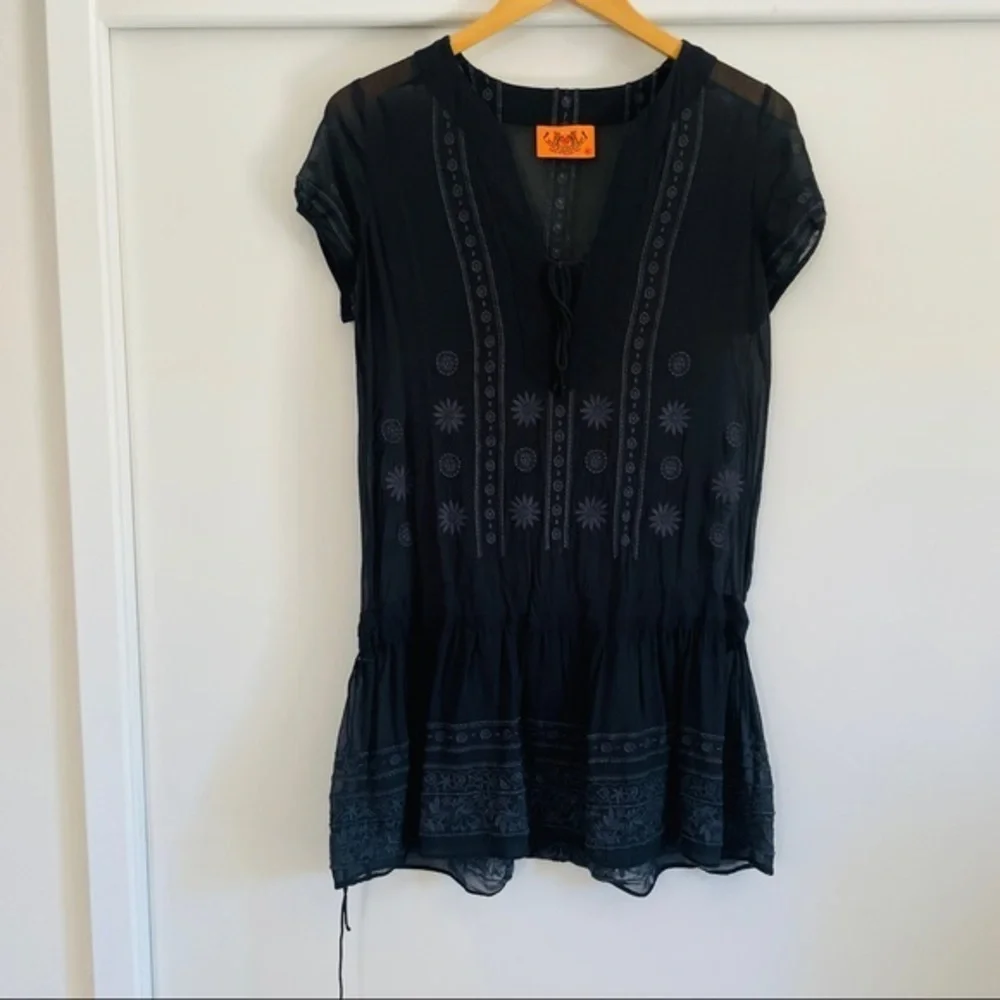 SALE 🔥JUICY‎ COUTURE 100% Silk Navy Dress